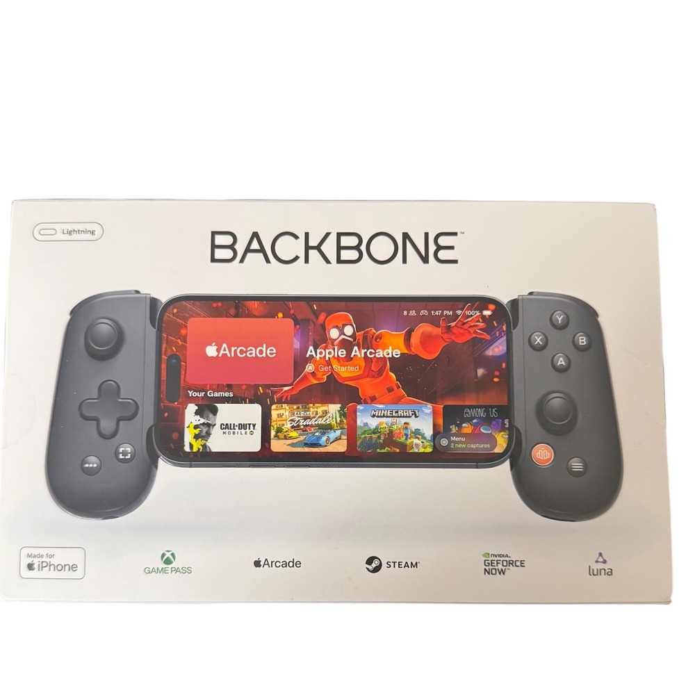 Backbone One Controller for iPhone Lightning Connectors Apple Arcade‎ Game Pass